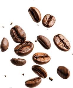 Coffee Beans Flying Small